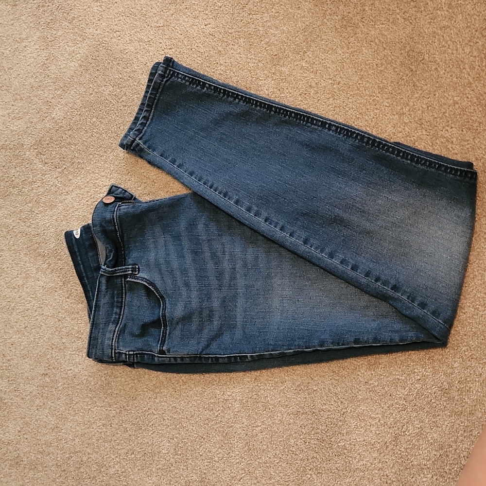 Old Navy Mid Rise Super Skinny Jeans Size 12